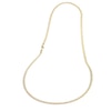 Thumbnail Image 1 of 9ct Yellow Solid Gold 20 Inch Flat Curb Chain