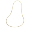 Thumbnail Image 2 of 9ct Yellow Gold Solid 20" Flat Curb Chain