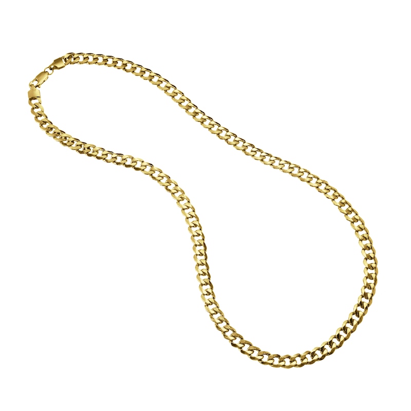 Main Image 2 of 9ct Yellow Gold 20" Curb Chain