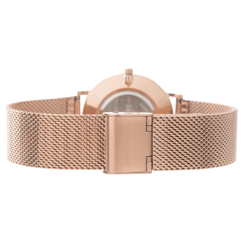 Sekonda Editions Freya Ladies' Rose Gold Mesh Bracelet Watch