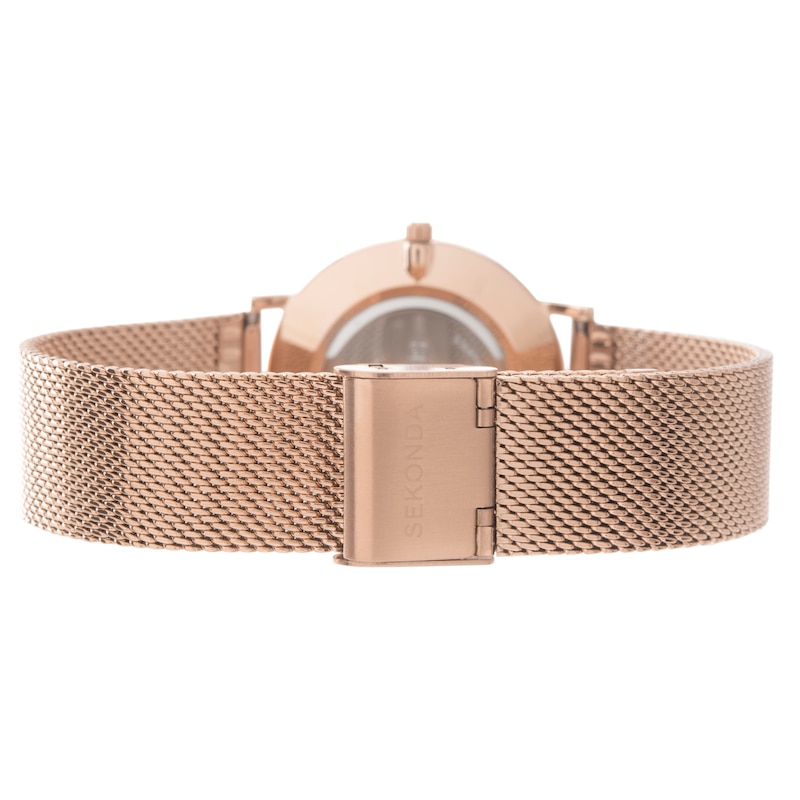 Sekonda Freya Ladies' Rose Gold Mesh Bracelet Watch