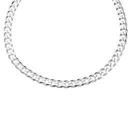 Sterling Silver 22" Curb Chain