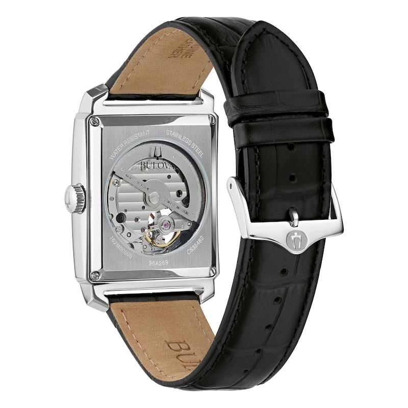 Main Image 3 of Bulova Classic Sutton Automatic Men's Leather Strap Watch