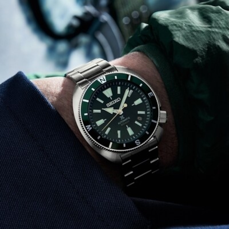 Seiko Prospex Tortoise Men's Stainless Steel Bracelet Watch