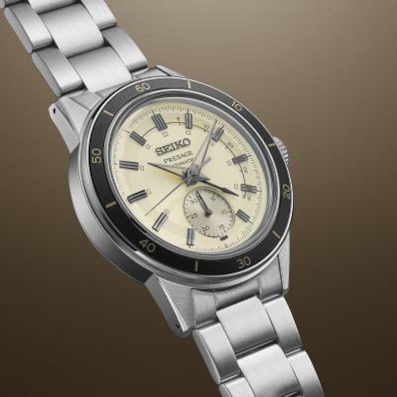 Seiko Presage Style 60s Stainless Steel Bracelet Watch