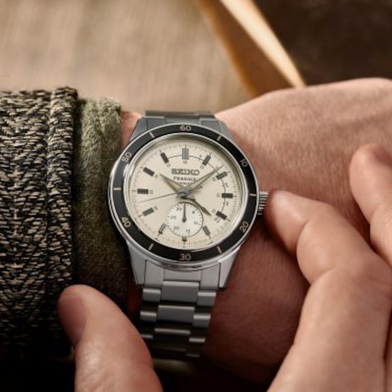 Seiko Presage Style 60s Stainless Steel Bracelet Watch