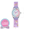 Thumbnail Image 4 of Tikkers Girls Purple Fabric Rip Strap Unicorn Watch