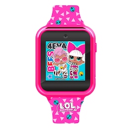 LOL Surprise Children's Pink Silicone Strap Smart Watch