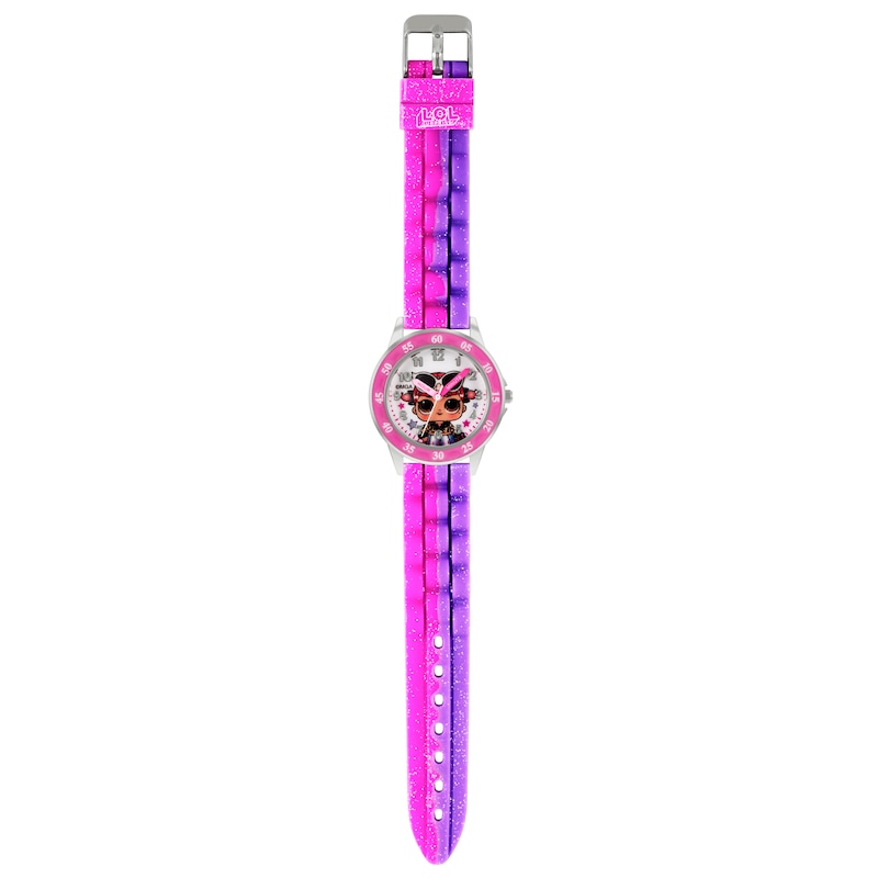 Main Image 2 of LOL Surprise Children's Pink & Purple Silicone Strap Watch