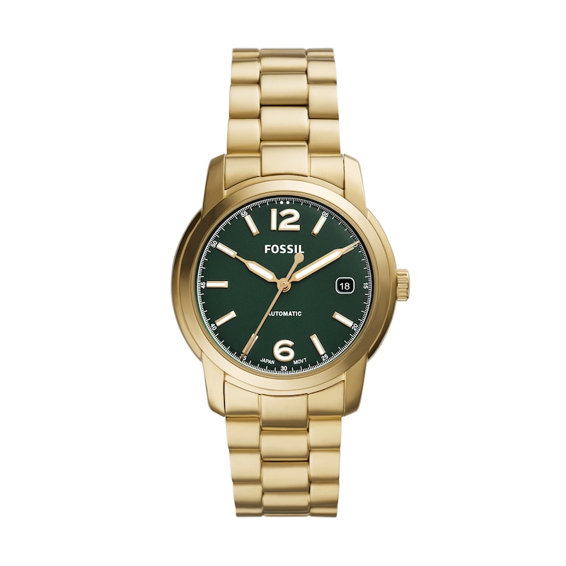 Main Image 1 of Fossil Heritage Automatic Ladies' Gold Tone Bracelet Watch