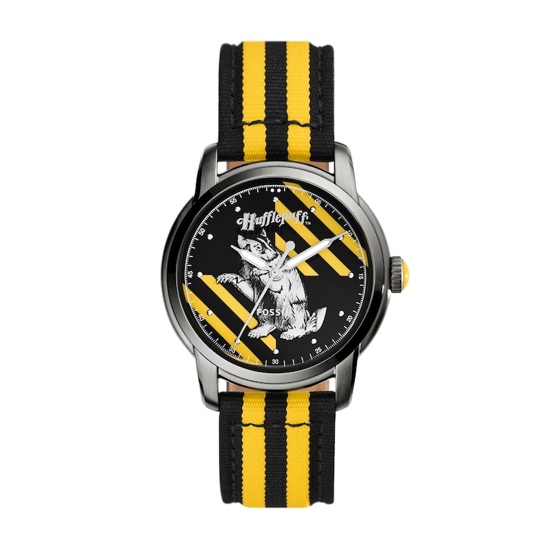 Main Image 1 of Fossil Harry Potter Hufflepuff Limited Edition Strap Watch