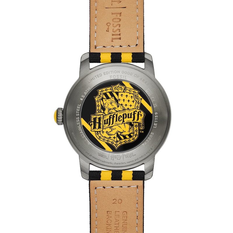 Main Image 4 of Fossil Harry Potter Hufflepuff Limited Edition Strap Watch