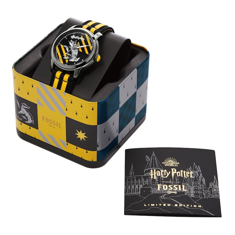 Fossil Harry Potter Hufflepuff Limited Edition Strap Watch