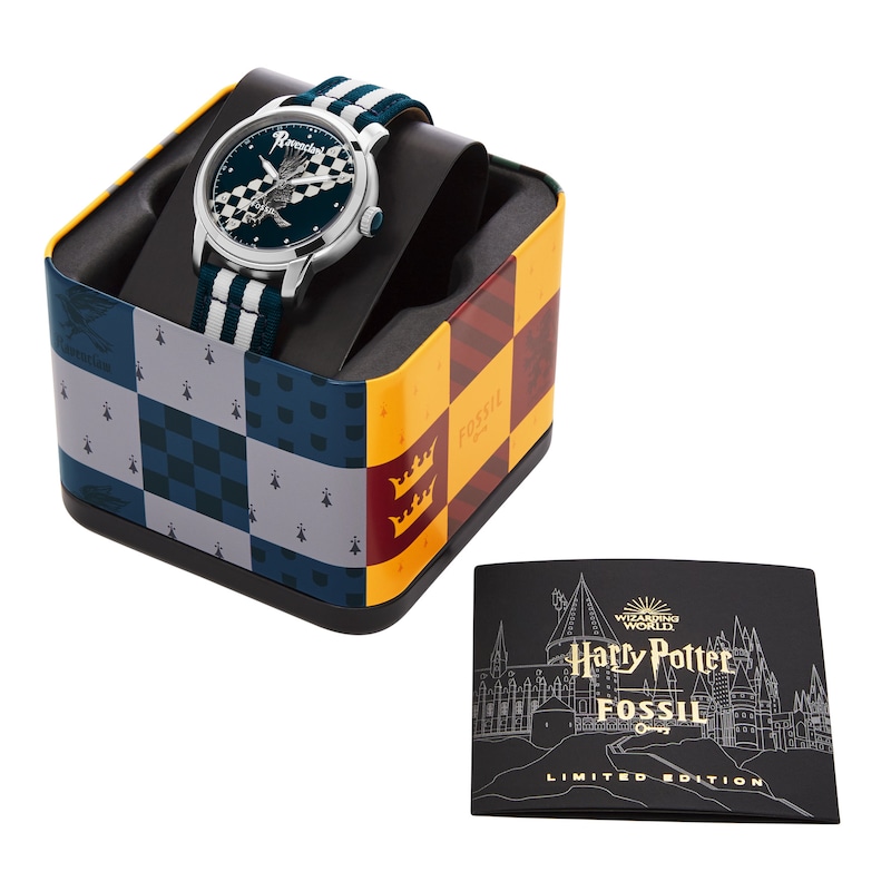Main Image 6 of Fossil Harry Potter Ravenclaw Limited Edition Strap Watch