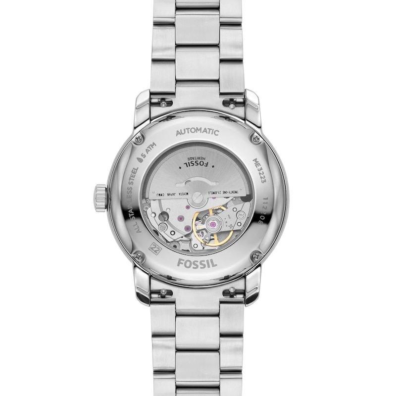 Main Image 4 of Fossil Heritage Men's Stainless Steel Bracelet Watch