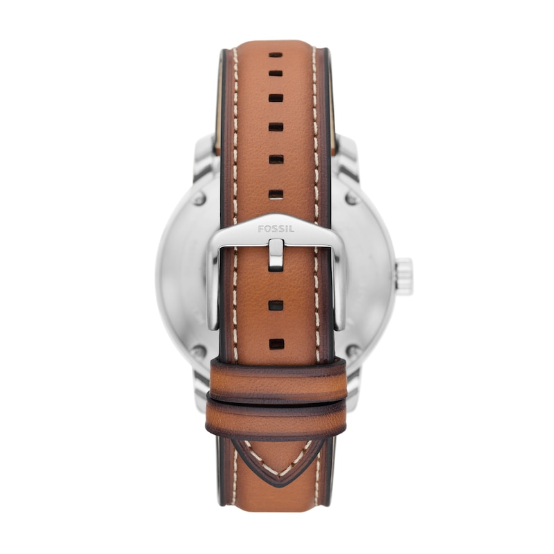 Main Image 2 of Fossil Heritage Automatic Men's Brown Leather Strap Watch