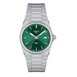 Tissot T-Classic PRX Green Dial Stainless Steel Bracelet Watch