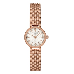 Tissot Lady Lovely Ladies' Rose Gold Tone Bracelet Watch