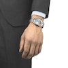 Thumbnail Image 3 of Tissot Classic Gentleman Men's Silver Dial Stainless Steel Watch