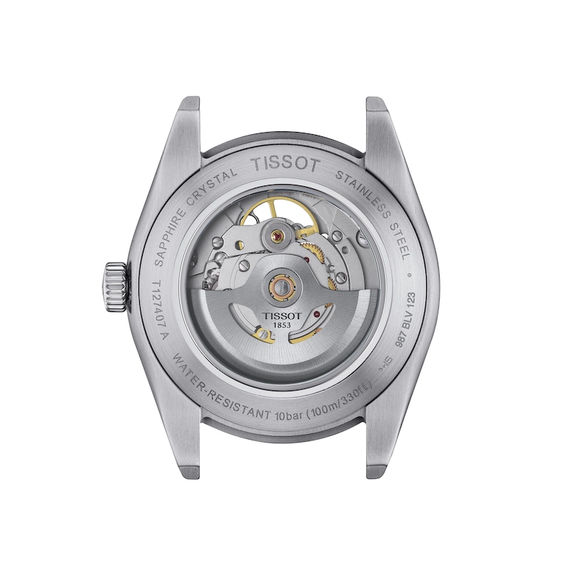 Tissot Classic Gentleman Men's Blue Dial Stainless Steel Watch