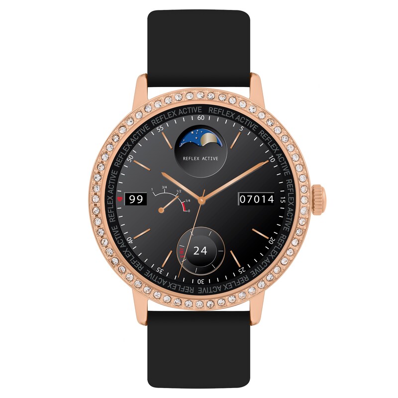 Main Image 1 of Reflex Active Ladies Smart With Stone Set Case Watch