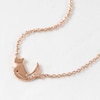 Thumbnail Image 2 of Radley Ladies' Rose Gold Plated Dog In Moon Diamond Necklace