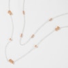 Thumbnail Image 1 of Radley Ladies 18ct Rose Gold Plated Double Layer Necklace