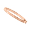 Thumbnail Image 0 of Radley Ladies' 18ct Rose Gold Plated Hinge Studded Bangle