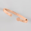 Thumbnail Image 2 of Radley Ladies' 18ct Rose Gold Plated Hinge Studded Bangle