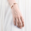 Thumbnail Image 3 of Radley Ladies' 18ct Rose Gold Plated Hinge Studded Bangle