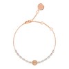 Thumbnail Image 1 of Radley Ladies' 18ct Rose Gold Plated Pearl Bracelet