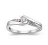 Thumbnail Image 1 of 9ct White Gold 0.25ct Diamond Solitaire Ring