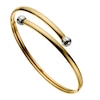 Thumbnail Image 1 of 9ct Gold Two-Tone Torque Bangle