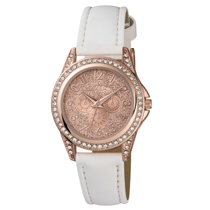 Main Image 1 of Tikkers Children's White Strap Watch