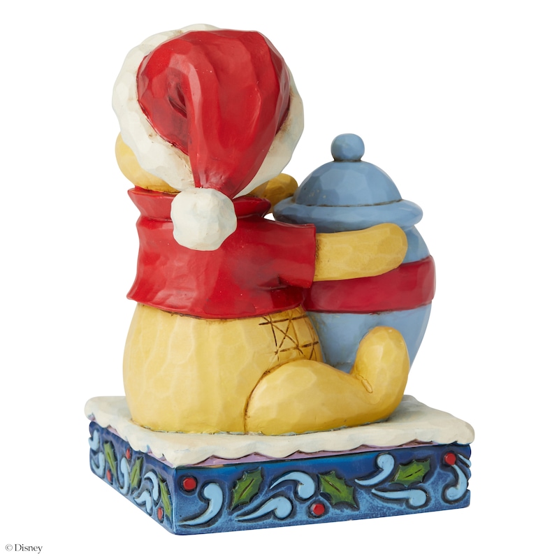 Main Image 4 of Disney Traditions Winnie The Pooh Holiday Honey Figurine