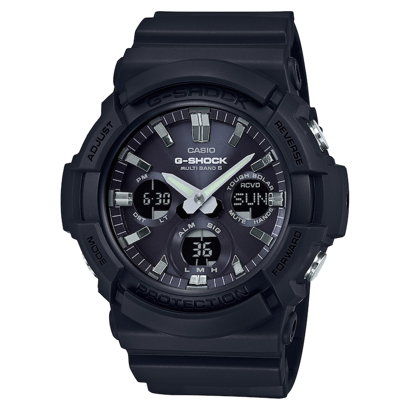Main Image 1 of G-Shock GAW-100B-1AER Men's Black Resin Strap Watch