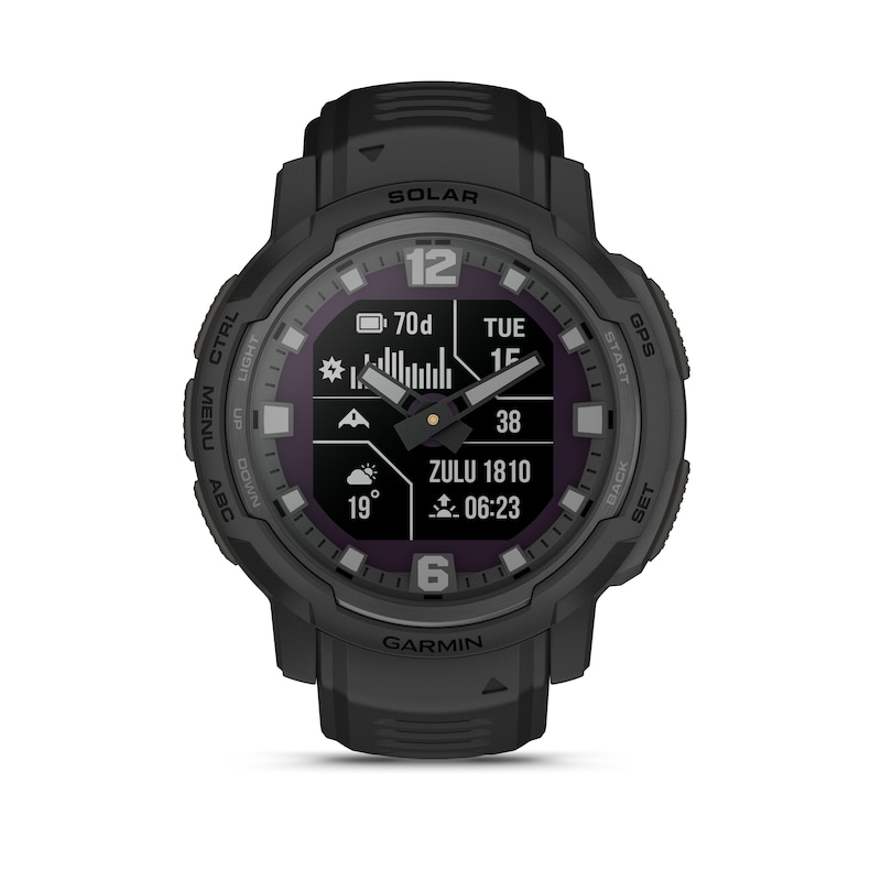 Main Image 1 of Garmin Instinct Crossover Solar Tactical Grey Smartwatch