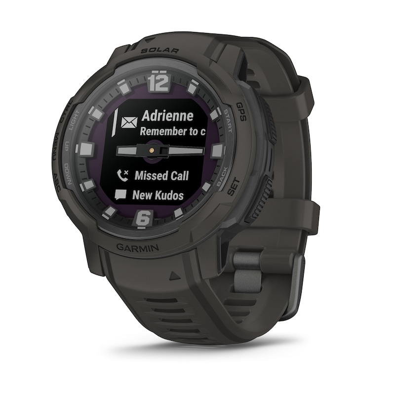 Main Image 2 of Garmin Instinct Crossover Solar Exclusive Black Smartwatch