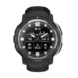 Garmin Instinct Crossover Black Silicone Strap Smartwatch