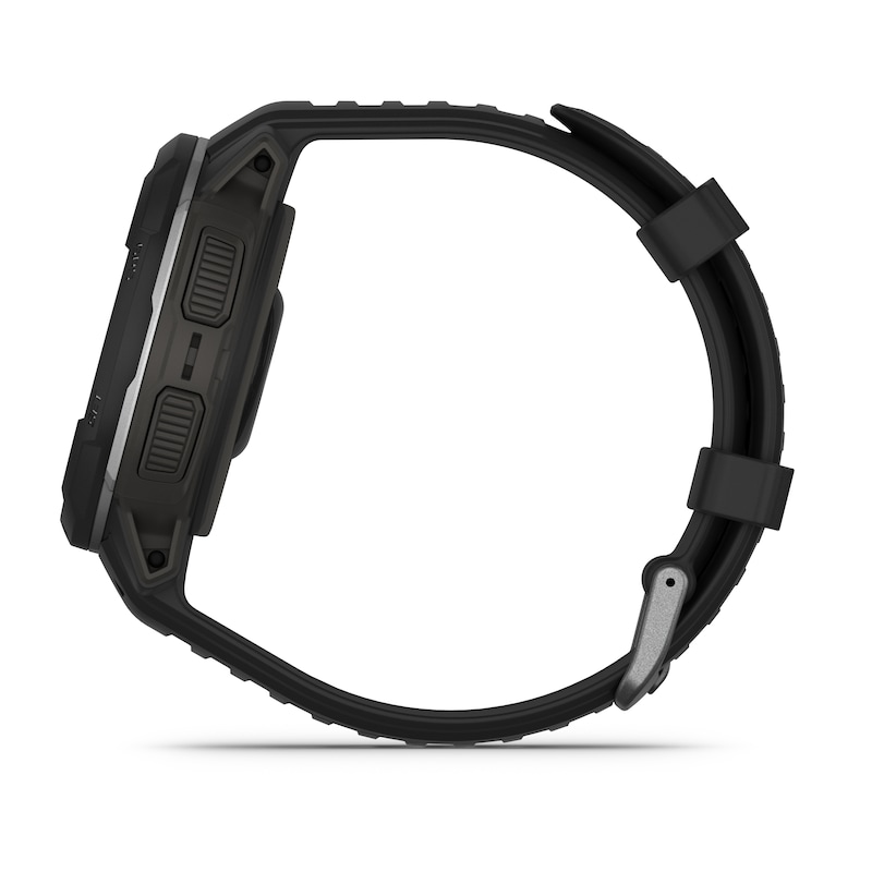 Main Image 3 of Garmin Instinct Crossover Black Silicone Strap Smartwatch