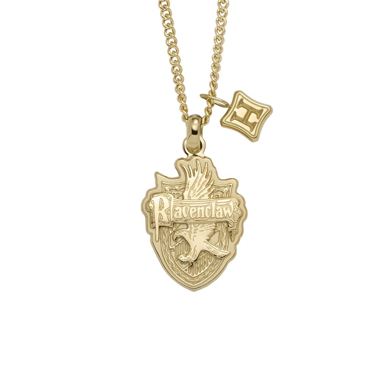 Main Image 1 of Fossil Harry Potter Ravenclaw Gold Tone Pendant