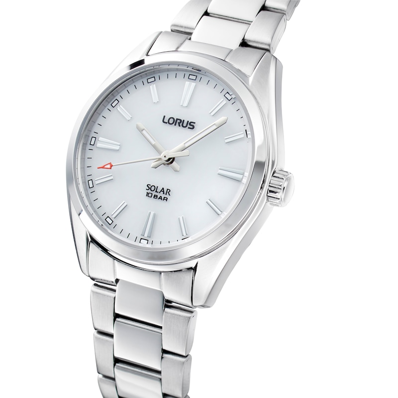 Lorus Solar Ladies' Stainless Steel Bracelet Watch