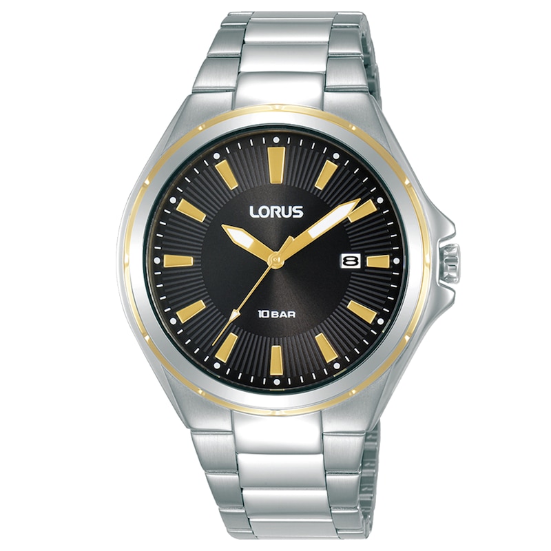 Lorus Heritage Men's Stainless Steel Bracelet Watch