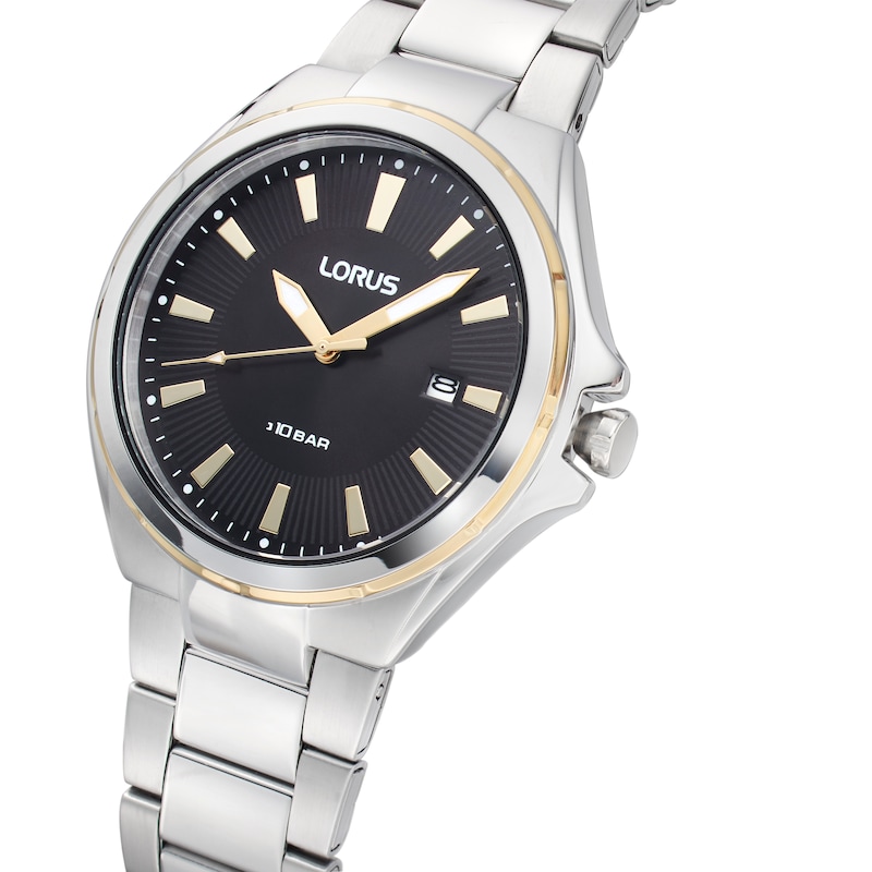 Lorus Heritage Men's Stainless Steel Bracelet Watch