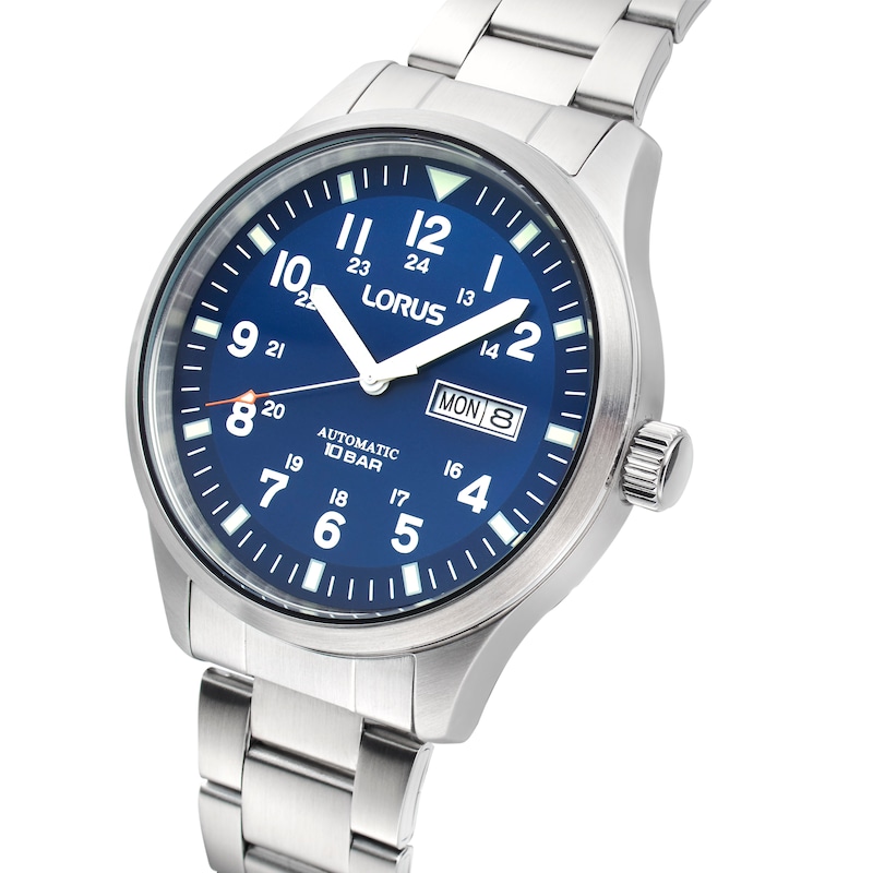 Main Image 2 of Lorus Military Automatic Stainless Steel Bracelet Watch