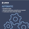 Thumbnail Image 6 of Lorus Military Automatic Black Fabric Watch
