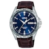 Thumbnail Image 1 of Lorus Automatic Men's Brown Leather Strap Watch
