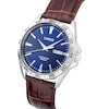 Thumbnail Image 2 of Lorus Automatic Men's Brown Leather Strap Watch