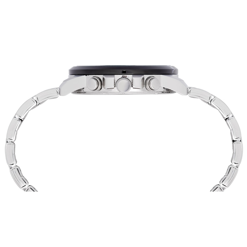 Main Image 4 of Lorus Men's Black Chronograph Stainless Steel Bracelet Watch