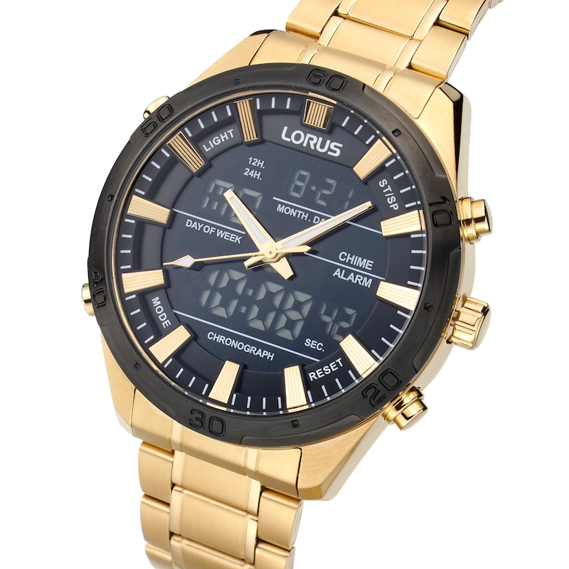 Main Image 2 of Lorus Men's Gold Tone Bracelet Watch